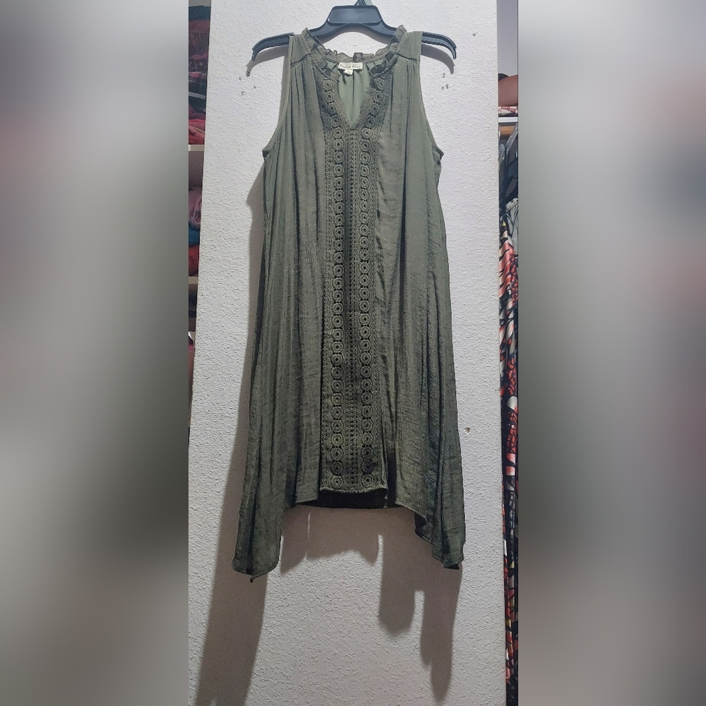 Olive Green  Dress